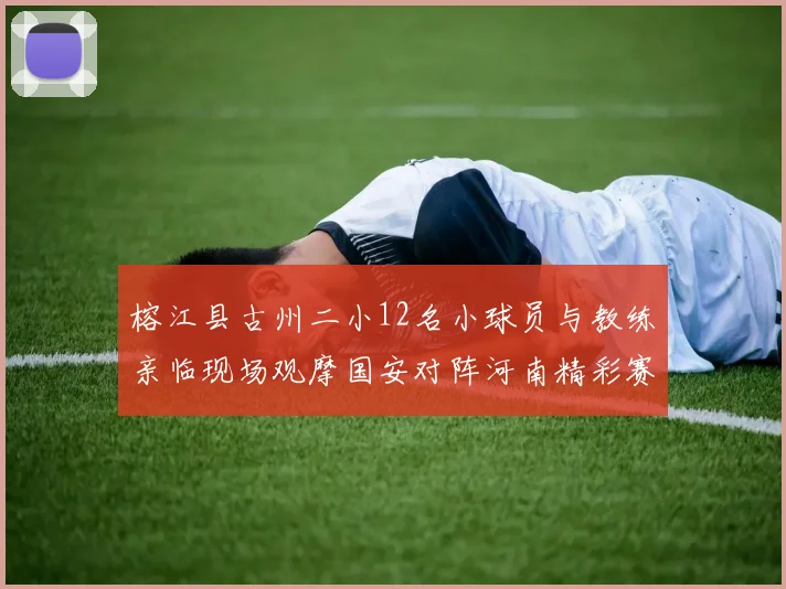 榕江县古州二小12名小球员与教练亲临现场观摩国安对阵河南精彩赛事